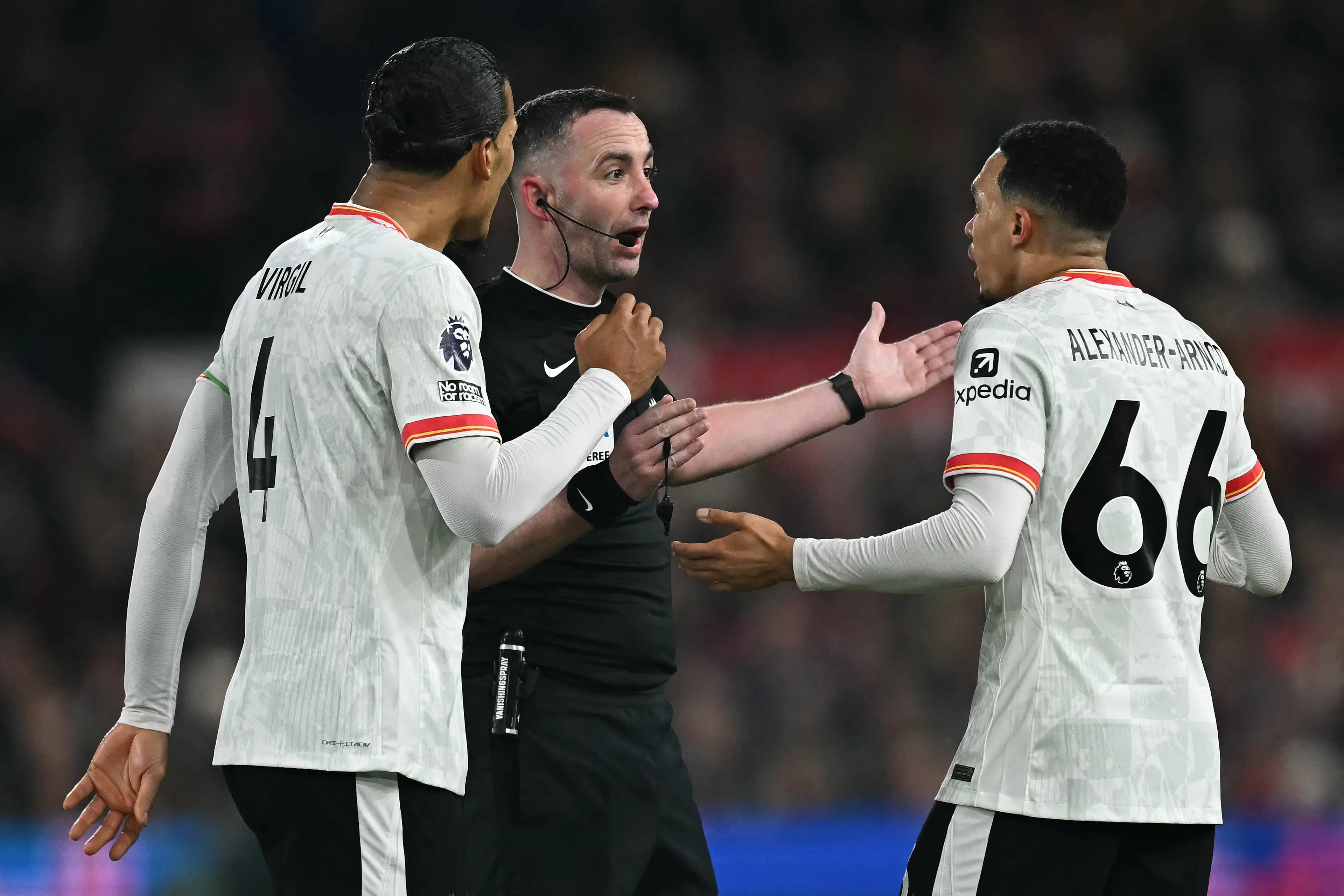 Virgil Van Dijk and Trent Alexander Arnold against Nottingham Forest- Getty