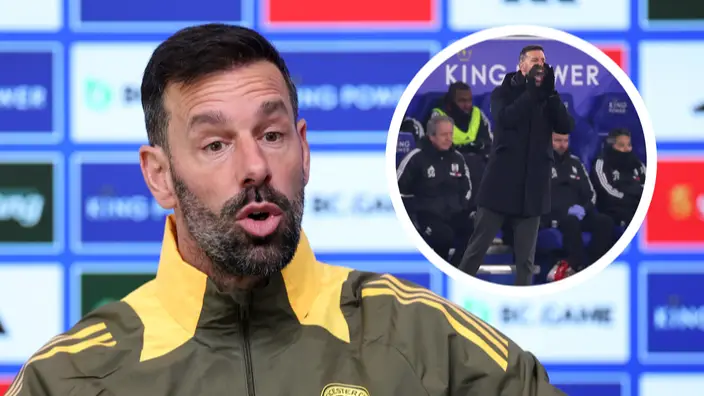Ruud van Nistelrooy 'singled out' two Leicester players in 'blazing dressing-room row' as pressure increases on Man Utd legend