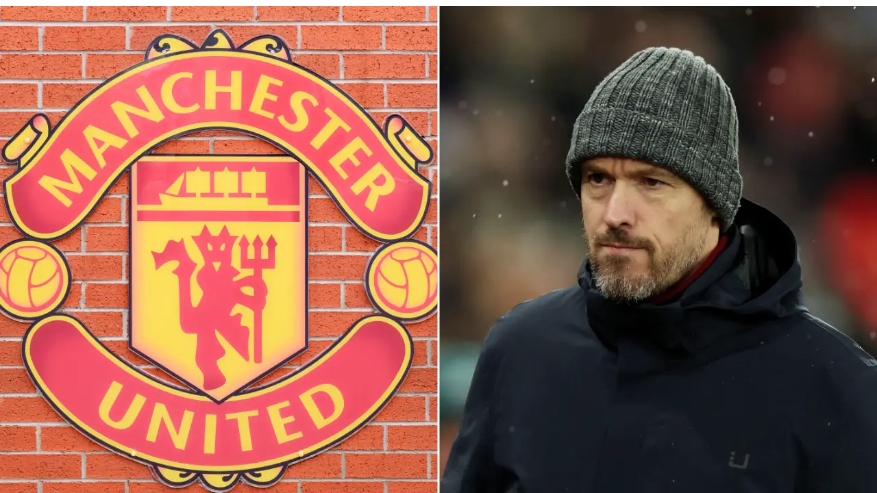 Man Utd boss Erik ten Hag pictured (