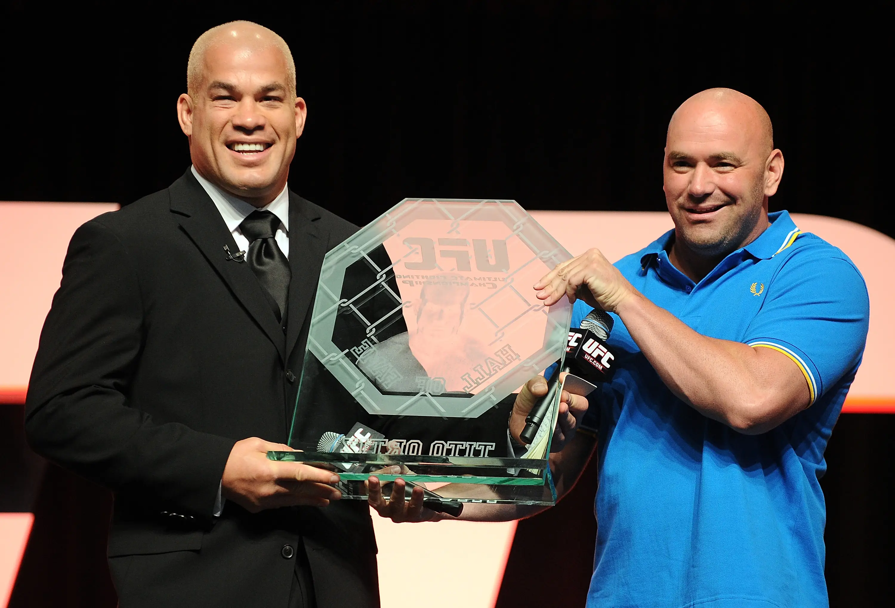 Dana White has urged the MMA media to leave Tito Ortiz alone. Image: Getty