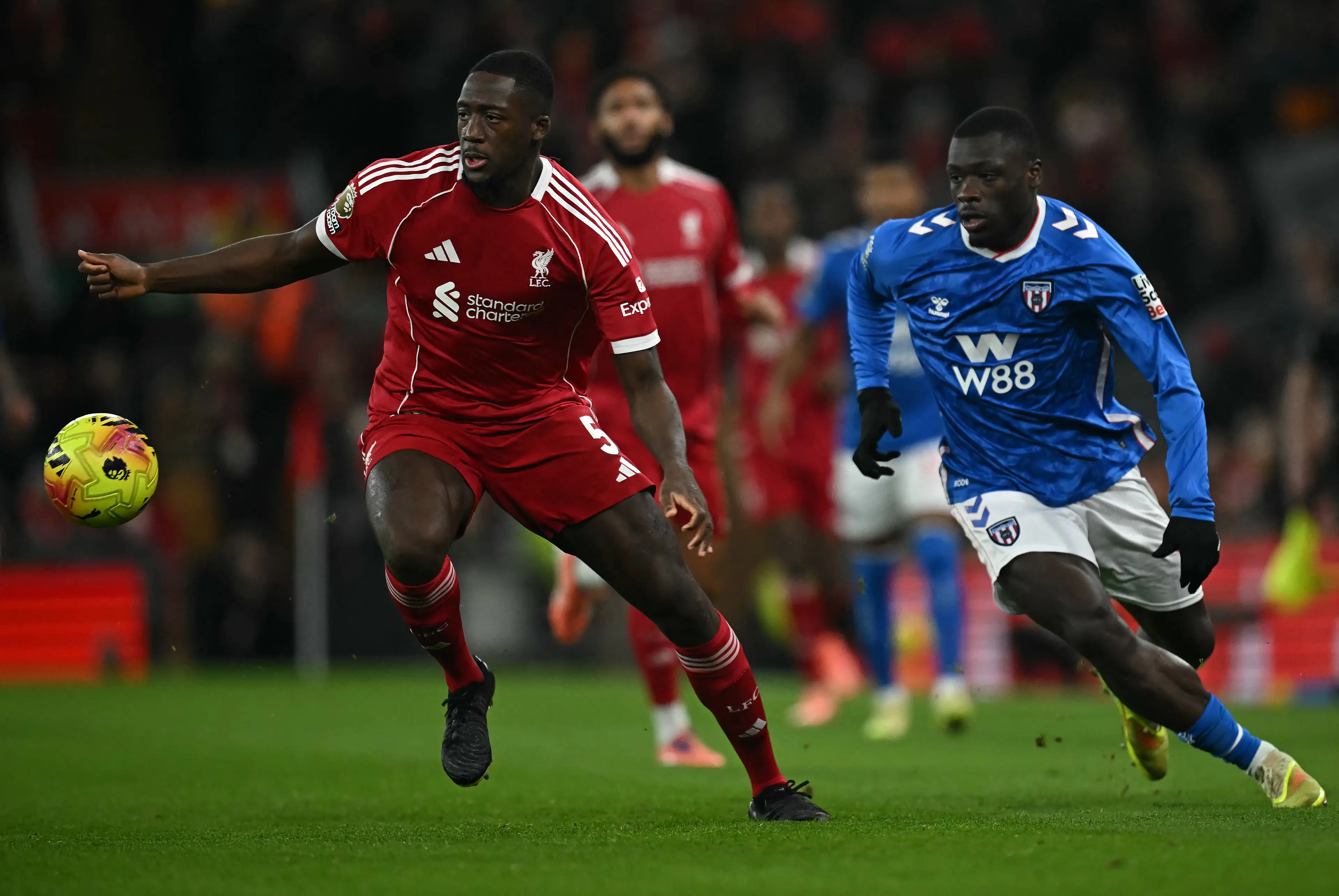 Ibrahima Konate vs Sunderland (credit: getty)