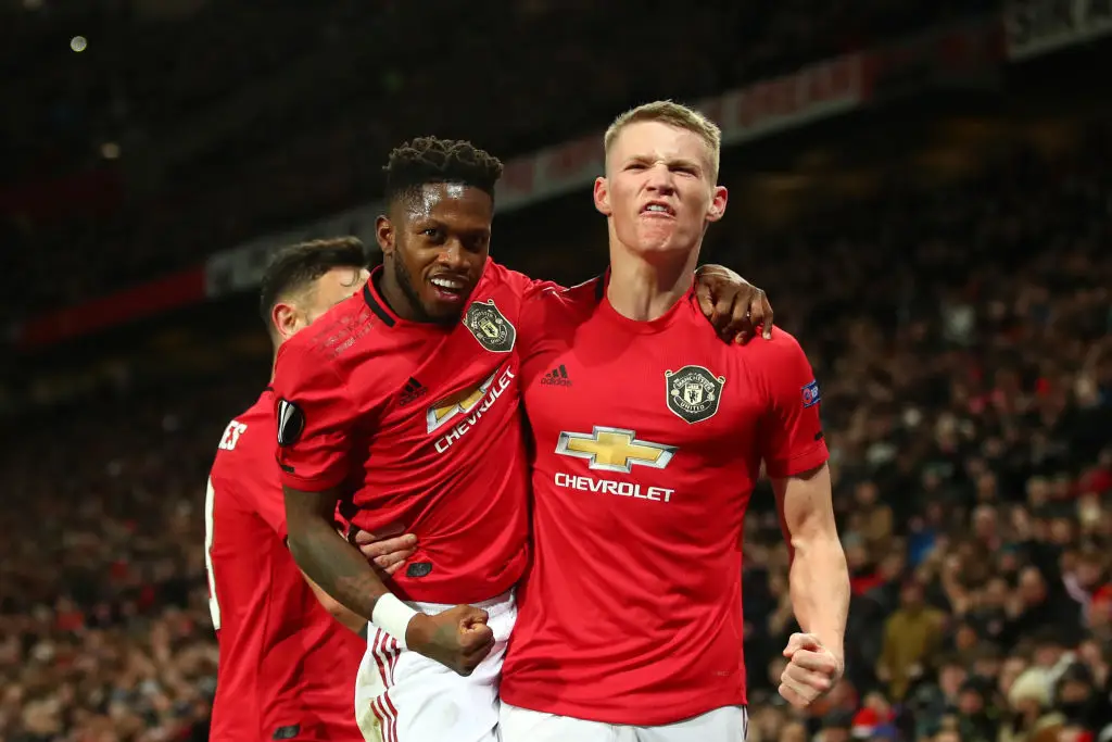 Fred and Scott McTominay (Credit:Getty)