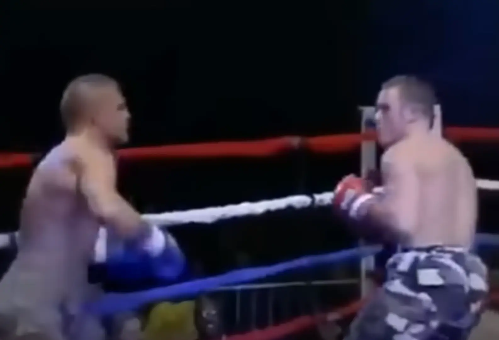 A US marine fought a British SAS soldier in an event back in 1998. Image: YouTube