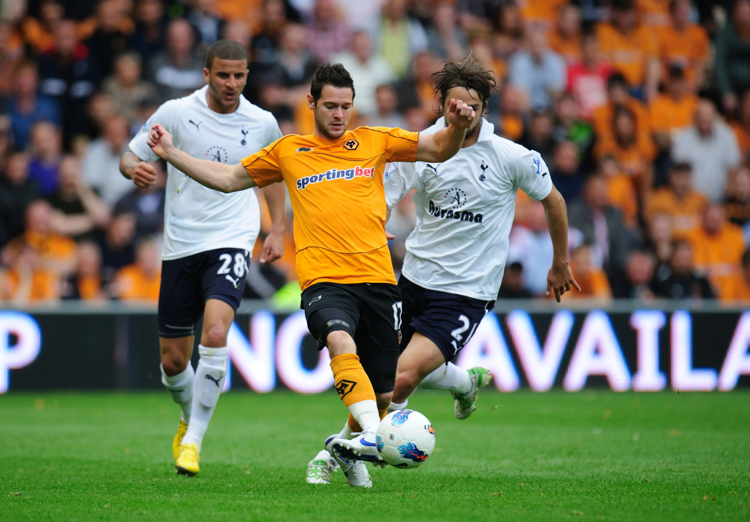 Matt Jarvis was part of the Wolves squad that was relegated from the Premier League in 2012. Image credit: Getty