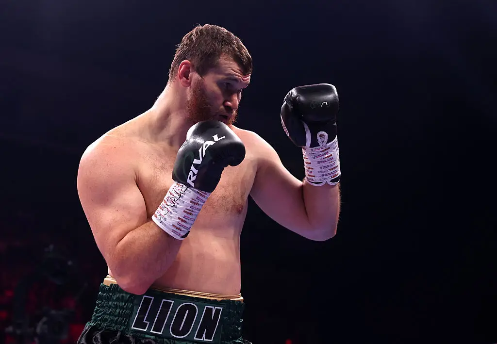 Tyson Fury will face Arslanbek Makhmudov in his comeback fight. (Image: George Wood/Getty Images)