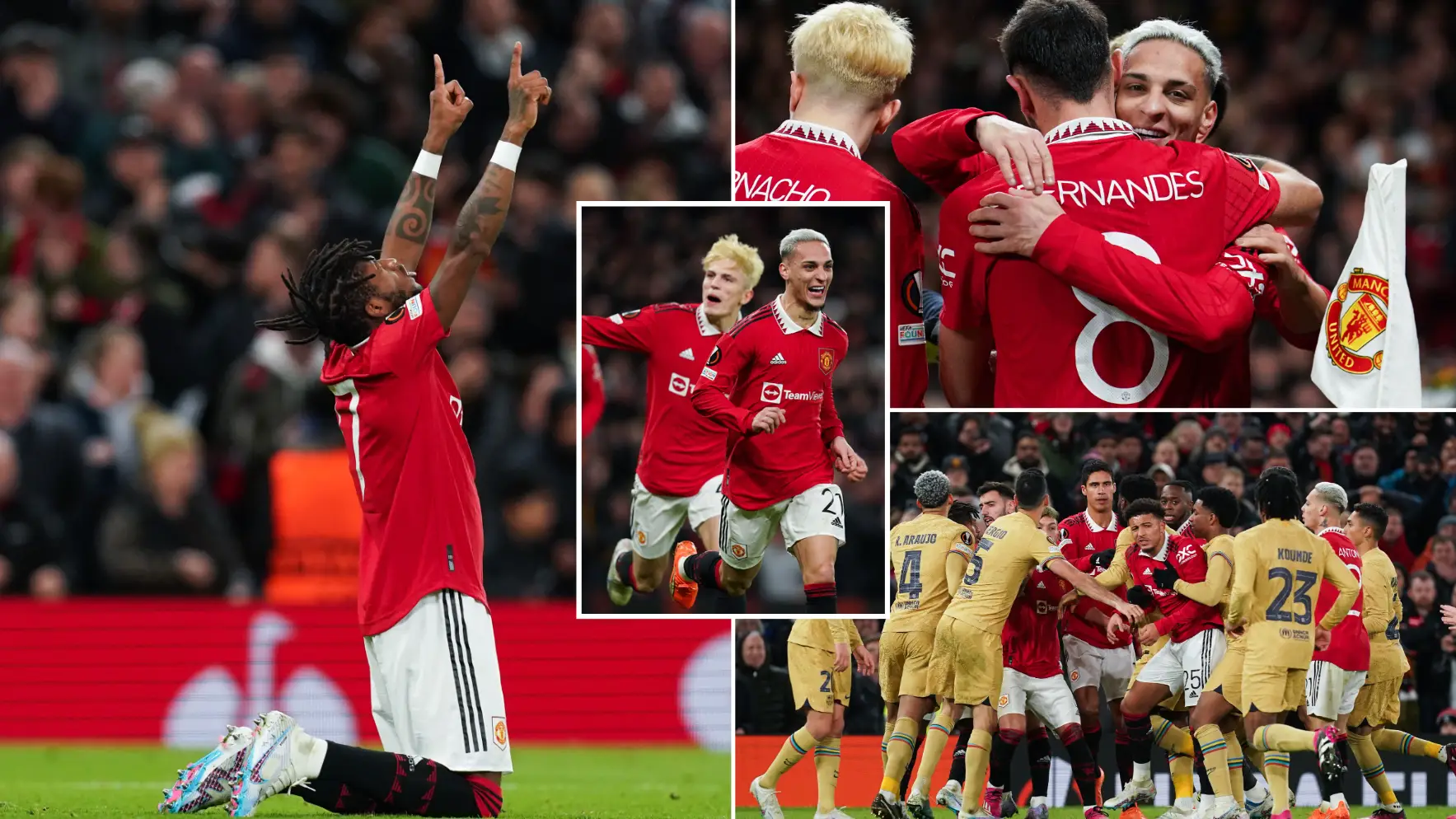 Man Utd knock Barcelona out of the Europa League, they could actually be back