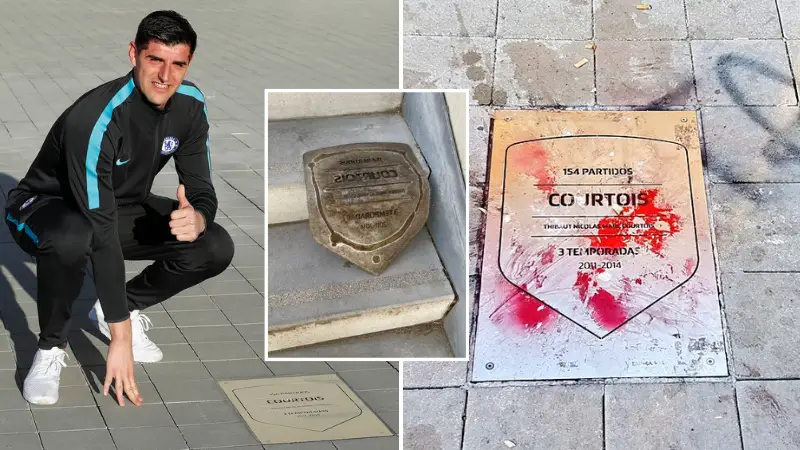 Atletico Madrid send letter to Real Madrid goalkeeper Thibaut Courtois demanding apology