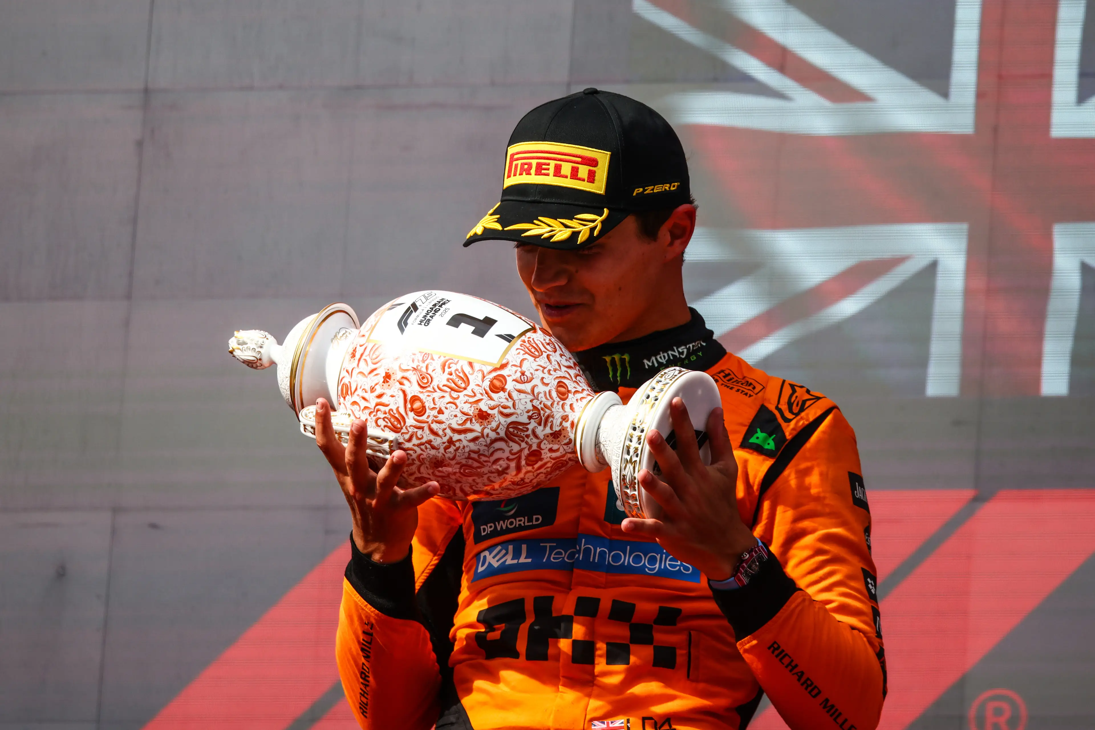 Lando Norris won the Hungary Grand Prix (Getty)