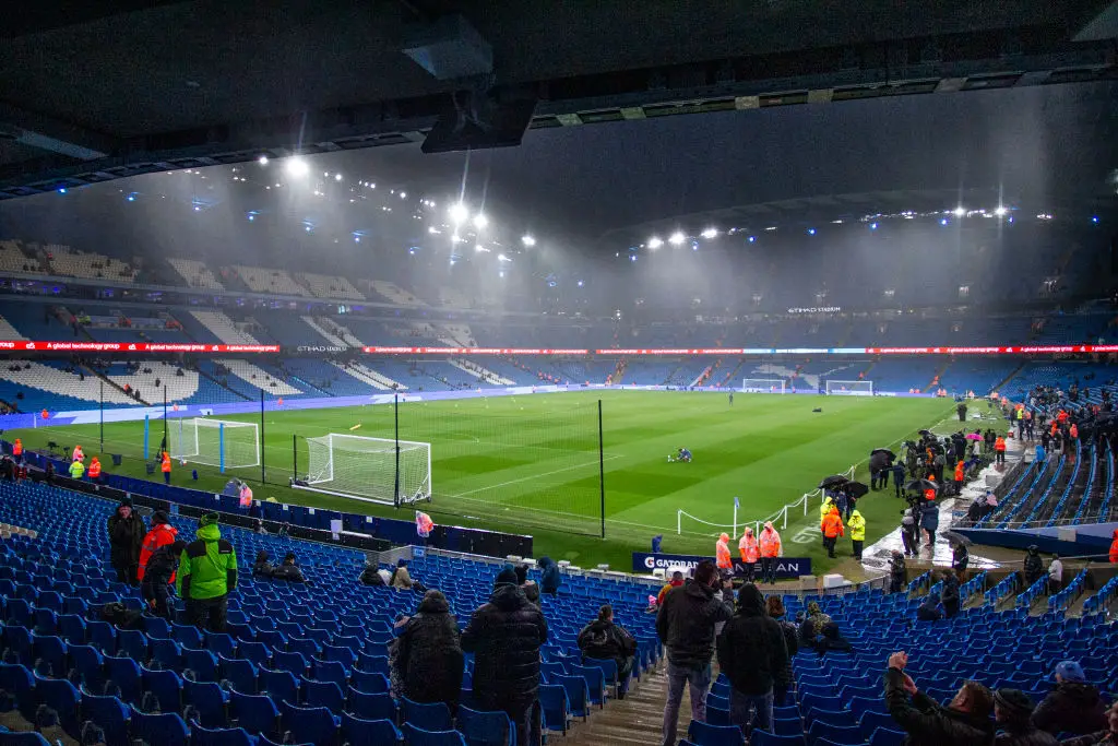 Manchester City's Etihad Stadium (Credit:Getty)