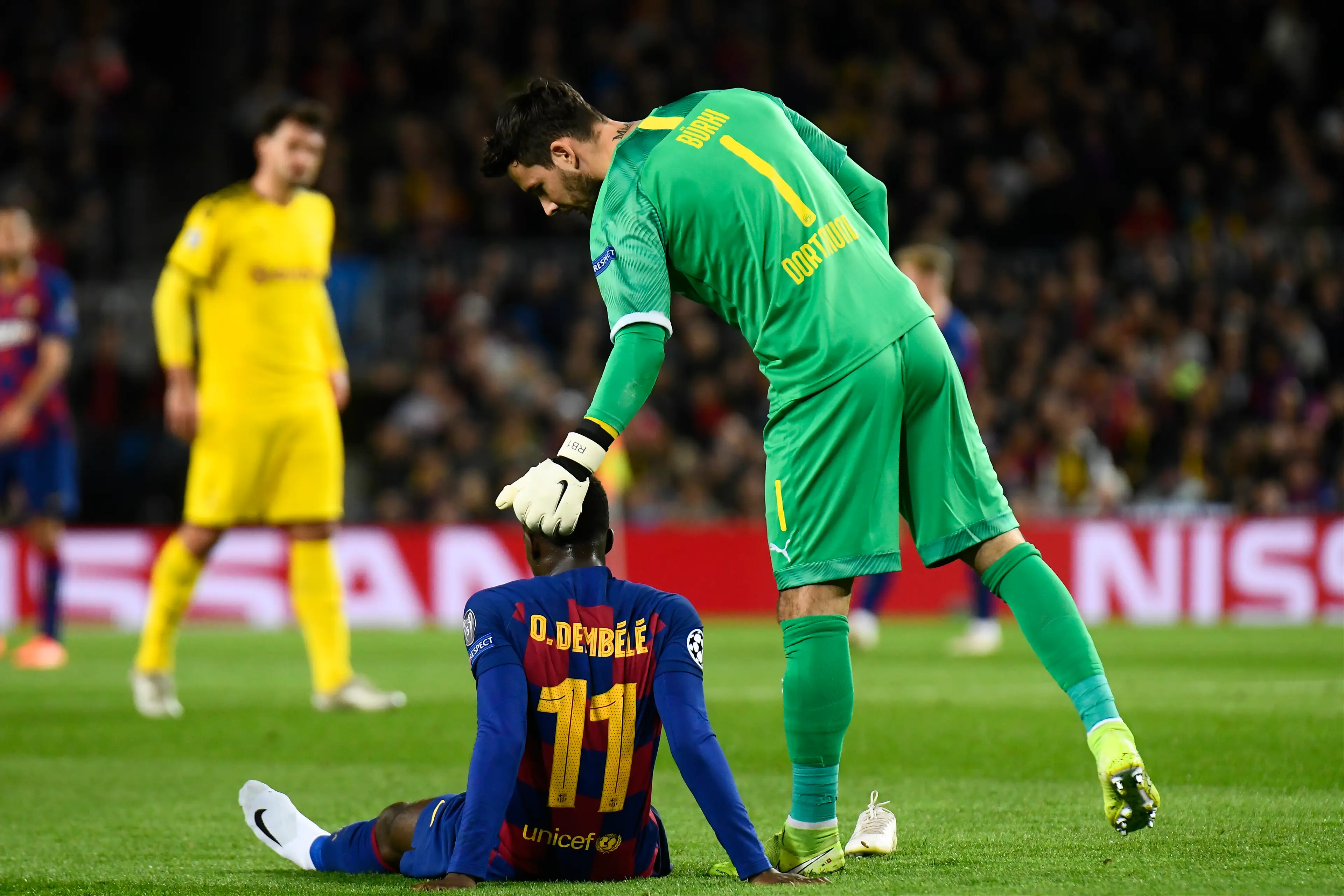 Dembele has struggled with injuries since joining Barcelona in 2017 (Image: PA)