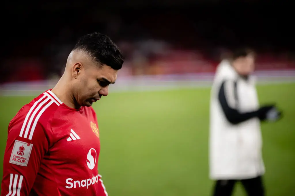Casemiro has struggled at Manchester United in recent months. (Image: Getty)