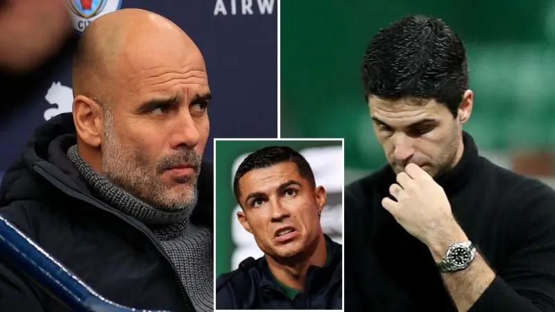 "I hope..." - Cristiano Ronaldo has made his opinion clear on the title race between Arsenal and Man City