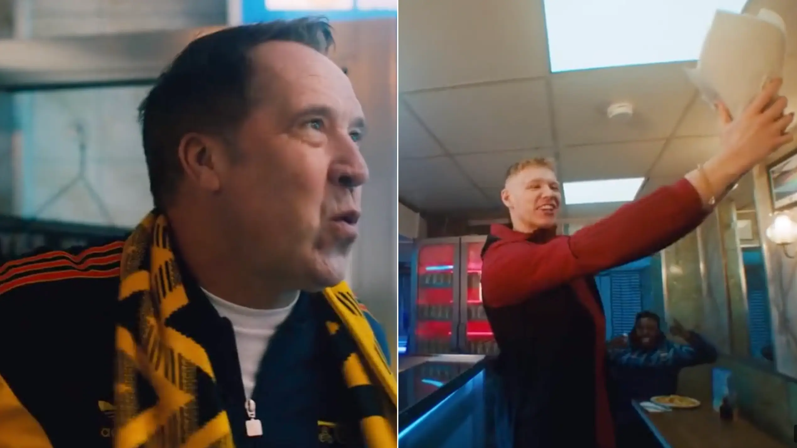 Arsenal Goalkeeper Aaron Ramsdale Stars In Brilliant Chip Shop Advert
