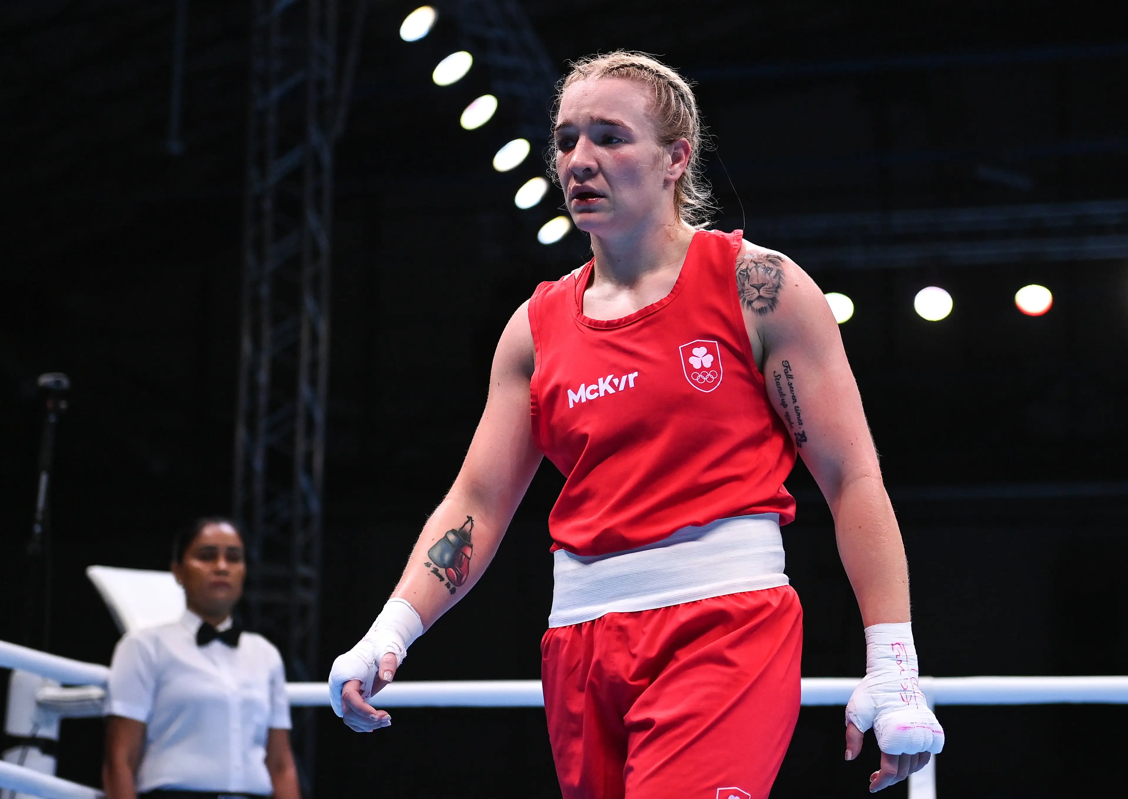 Boxer Amy Broadhurst.