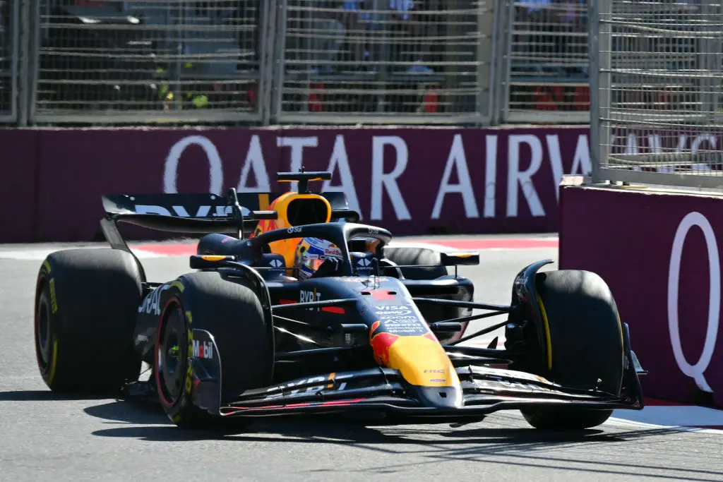 Max Verstappen finished fifth in the Azerbaijan GP -