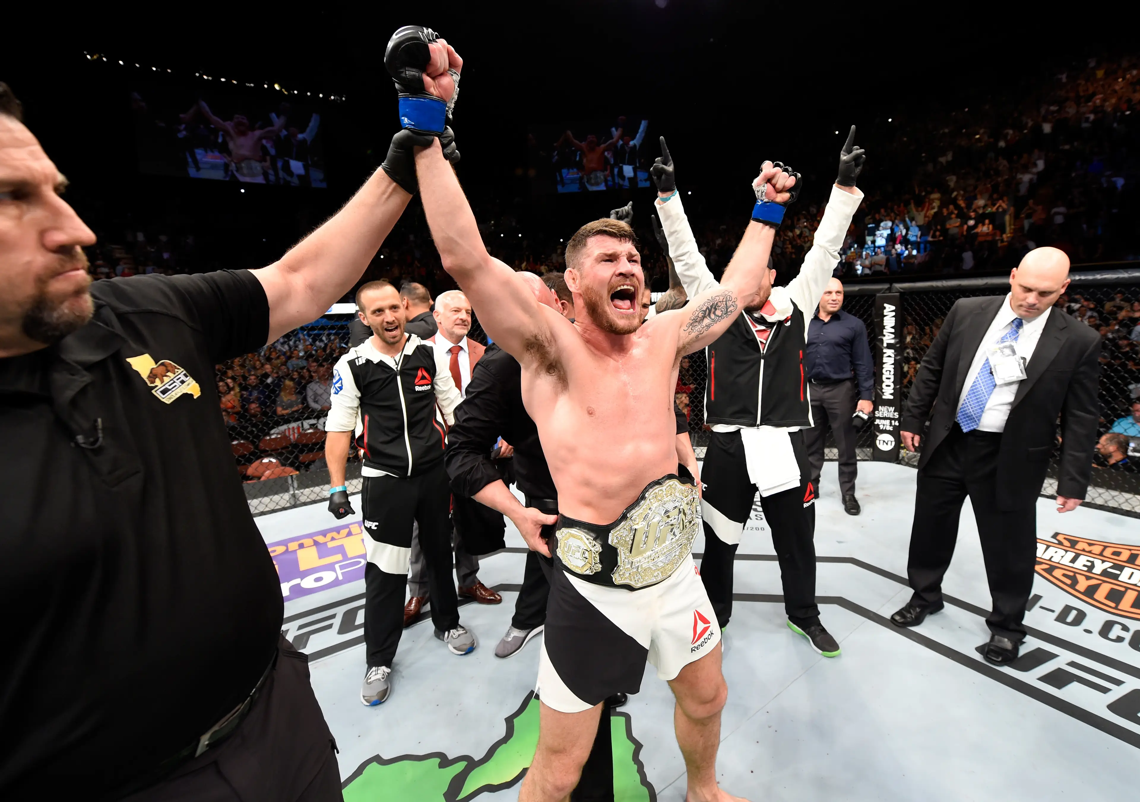 Bisping is regarded by many as the Godfather of British MMA. (Image: Getty Images)