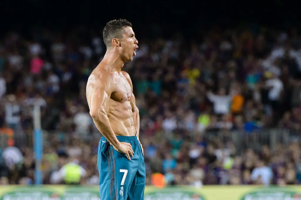 Cristiano Ronaldo still boasts an impressive physique. (Getty/Power Sport Images)