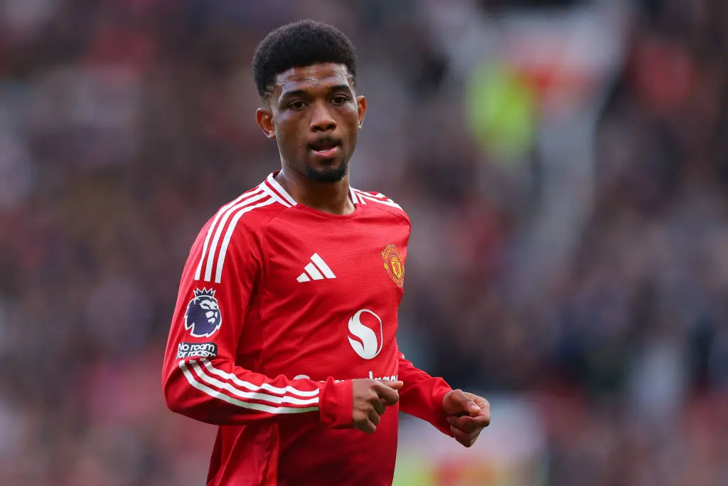 Amad has found form under Ruben Amorim (Credit:Getty)