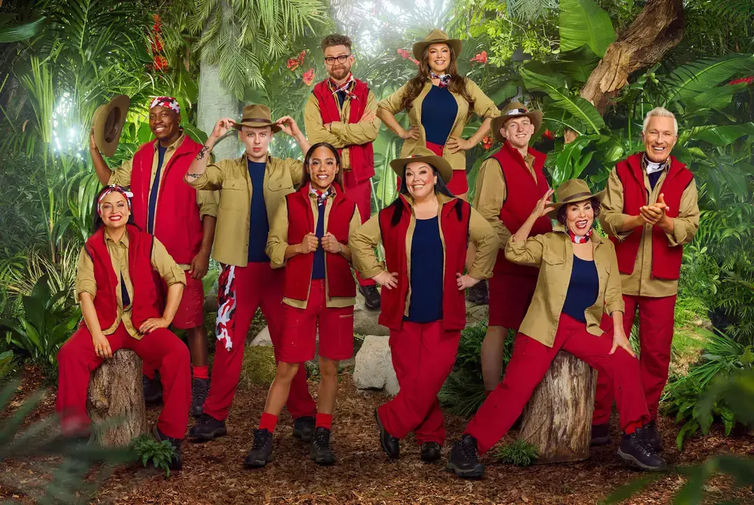 The 2025 I'm A Celeb line-up. Image: Getty