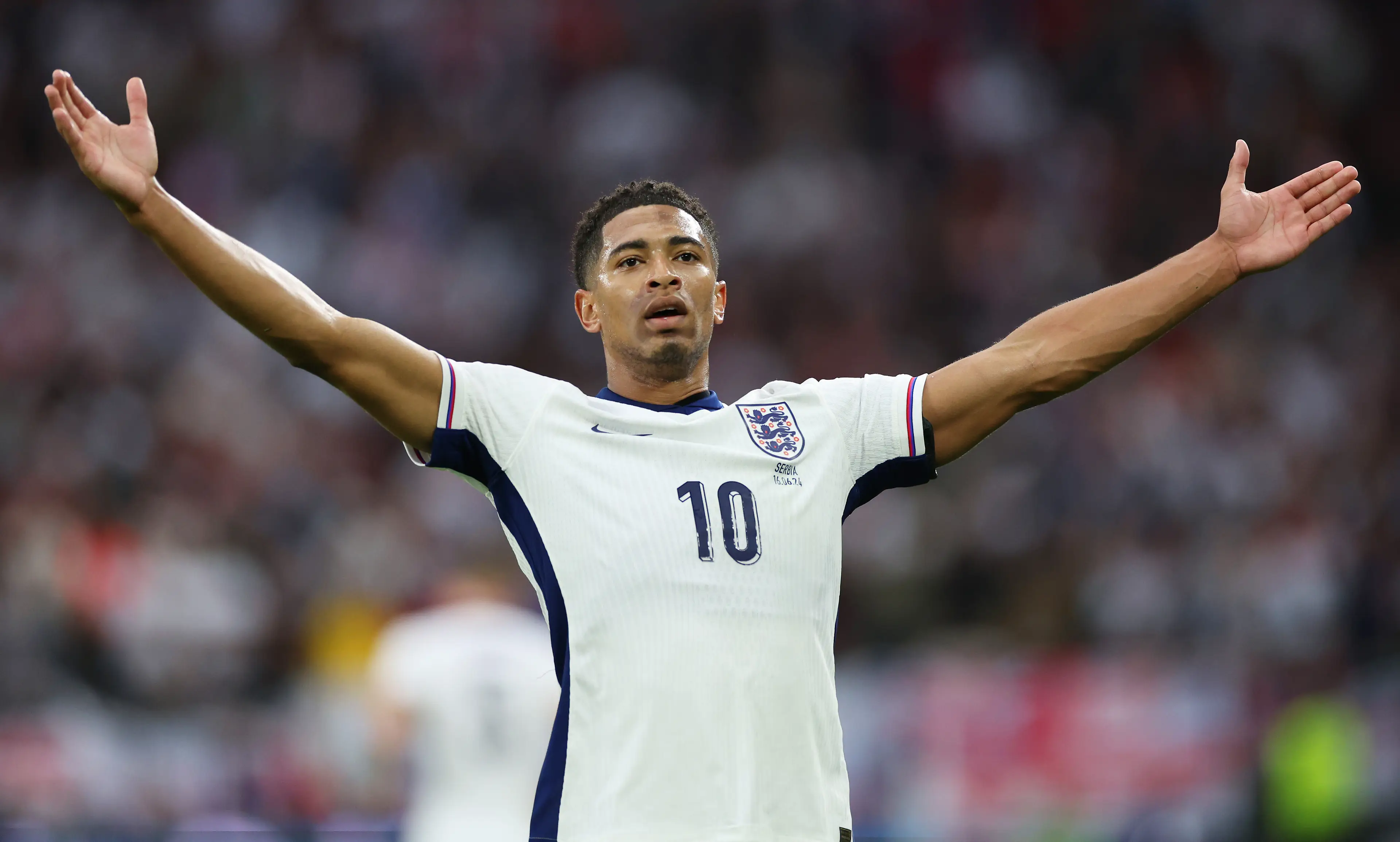 Jude Bellingham is set to be named in Thomas Tuchel's England squad. Image: Getty 