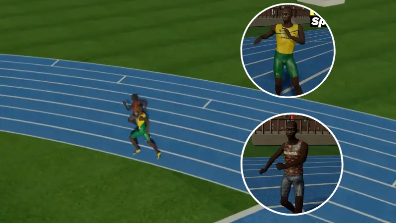Incredible 3D simulation shows what would happen in race between Usain Bolt and marathon runner who did something no other human has managed