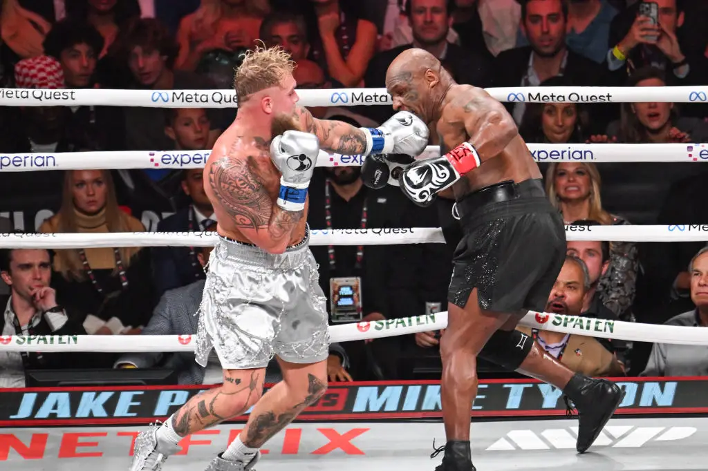 Jake Paul simply had too much for Mike Tyson (Credit:Getty)