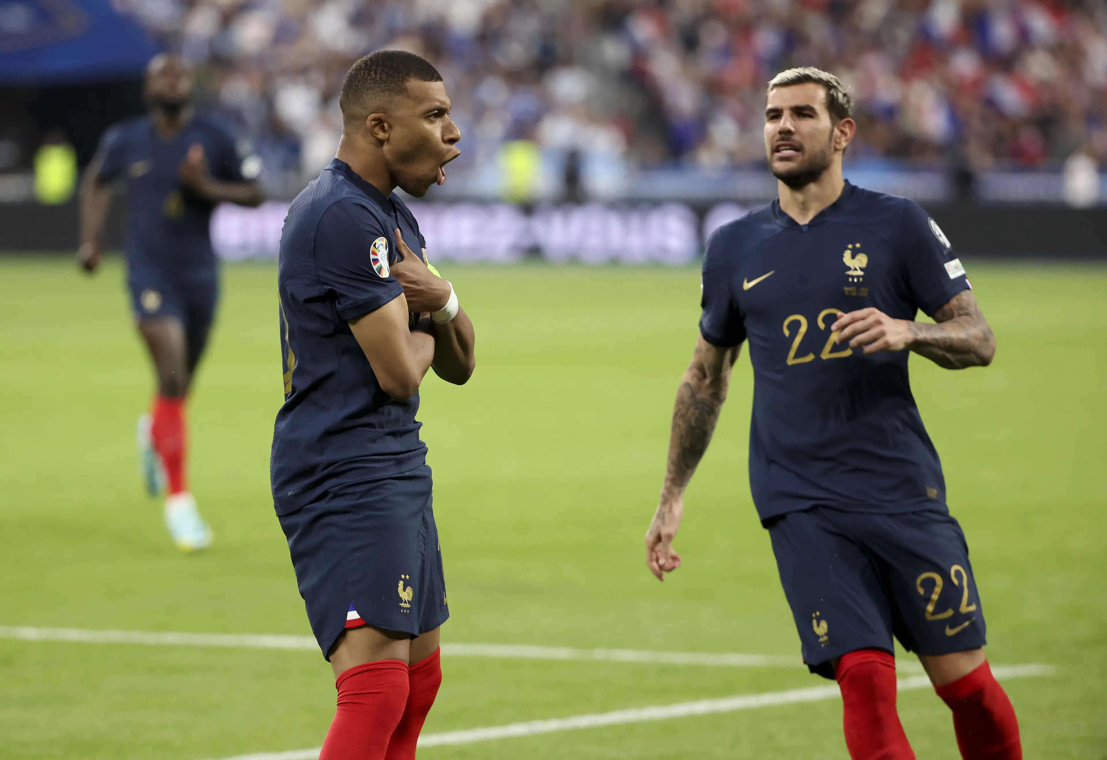 Kylian Mbappe was last seen on the football pitch for France in a Euros qualifier. (