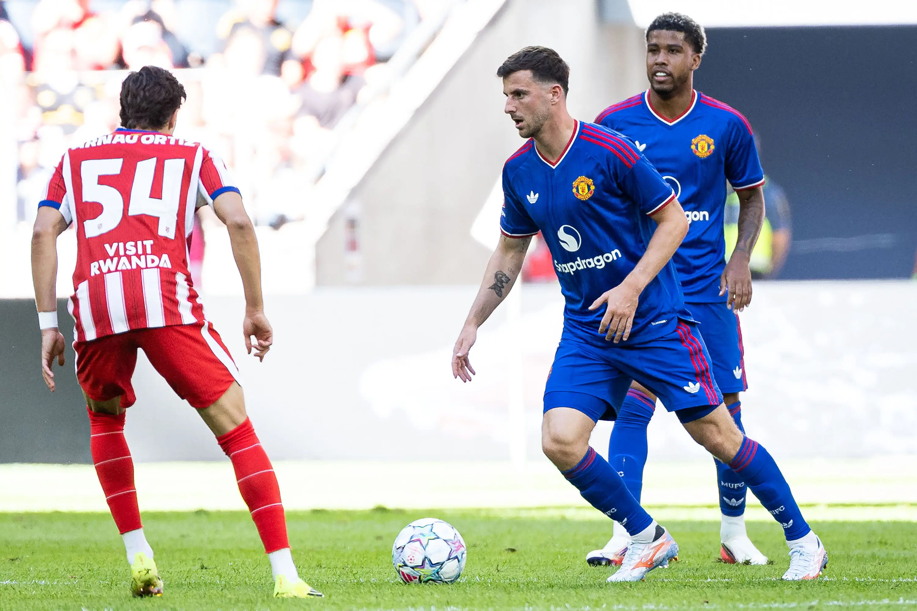 Mount has been one of United's standout performers in pre-season. Image credit: Getty