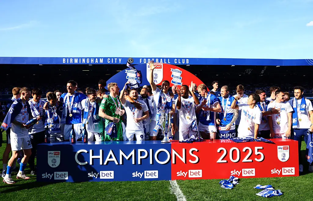 Birmingham City won League One (Credit:Getty)