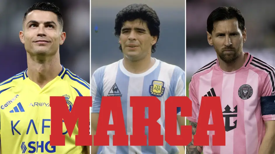Marca ranked the six greatest players in history including Cristiano Ronaldo, Lionel Messi, Pele and Diego Maradona