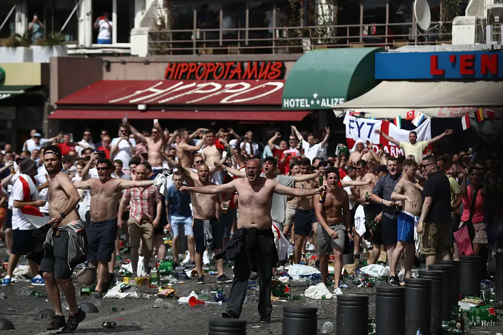 England and Russia fans clashed at Euro 2016 (Image: Getty)