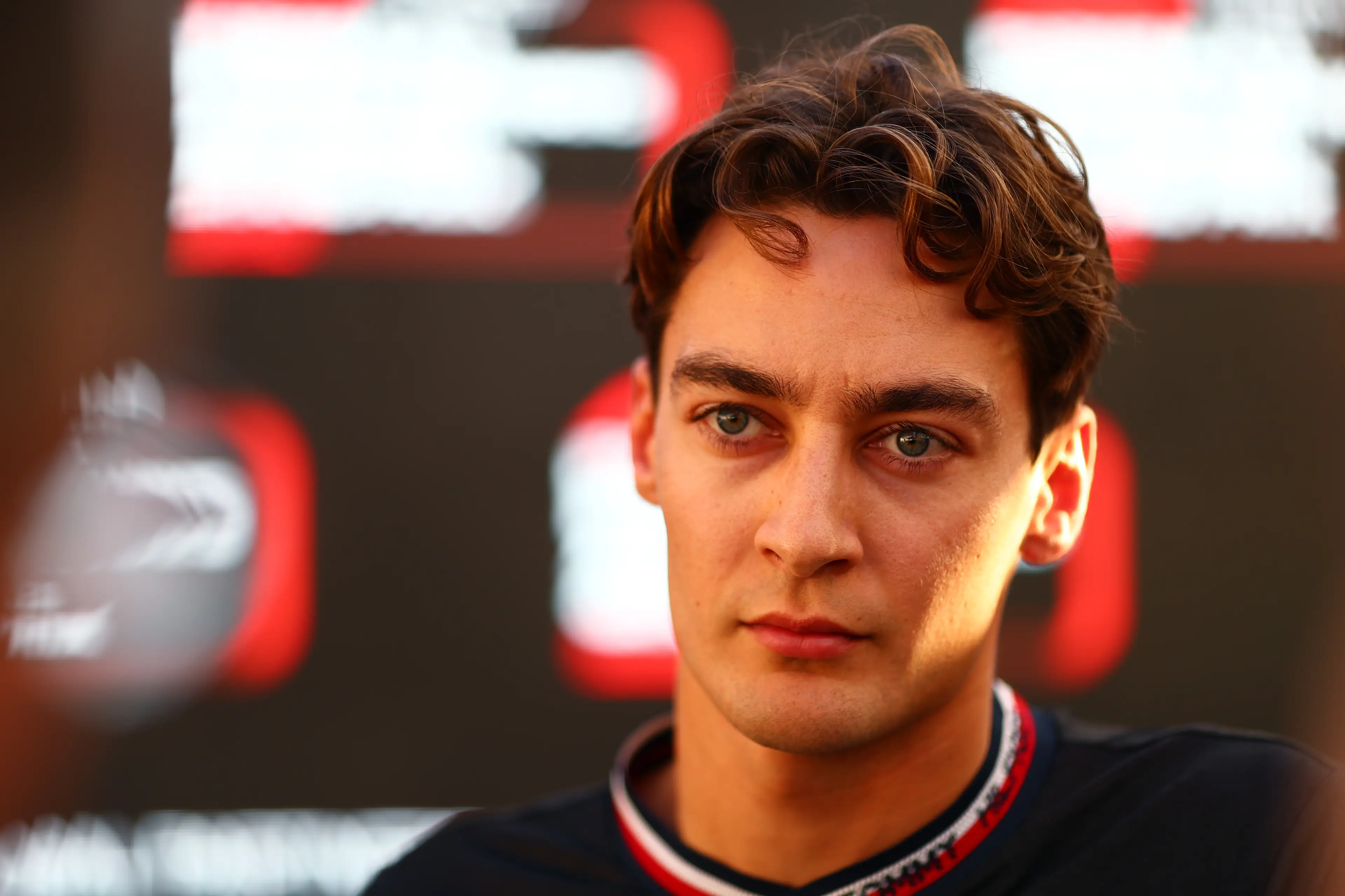 George Russell has hit back at Max Verstappen. Image: Getty