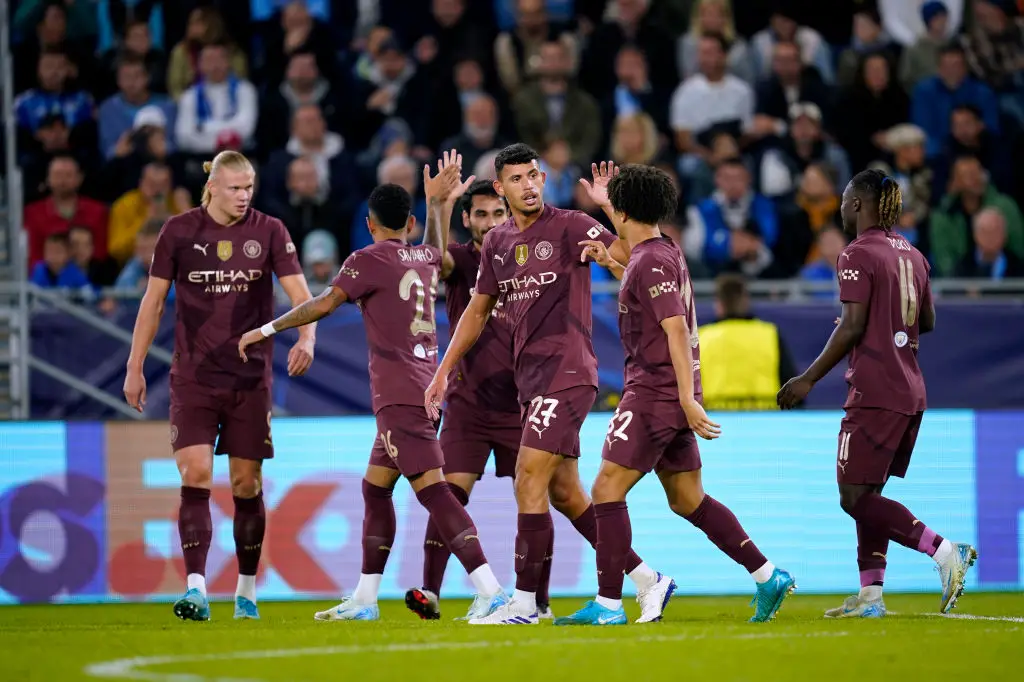 City were in fine form yesterday (Credit:Getty)