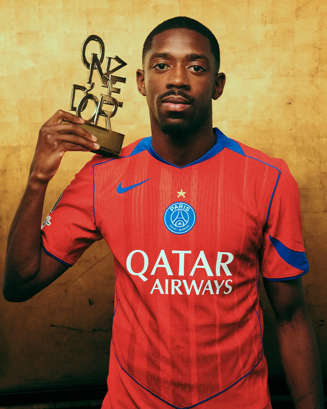 Dembele wins the 2025 Onze D’Or. Image credit: PSG