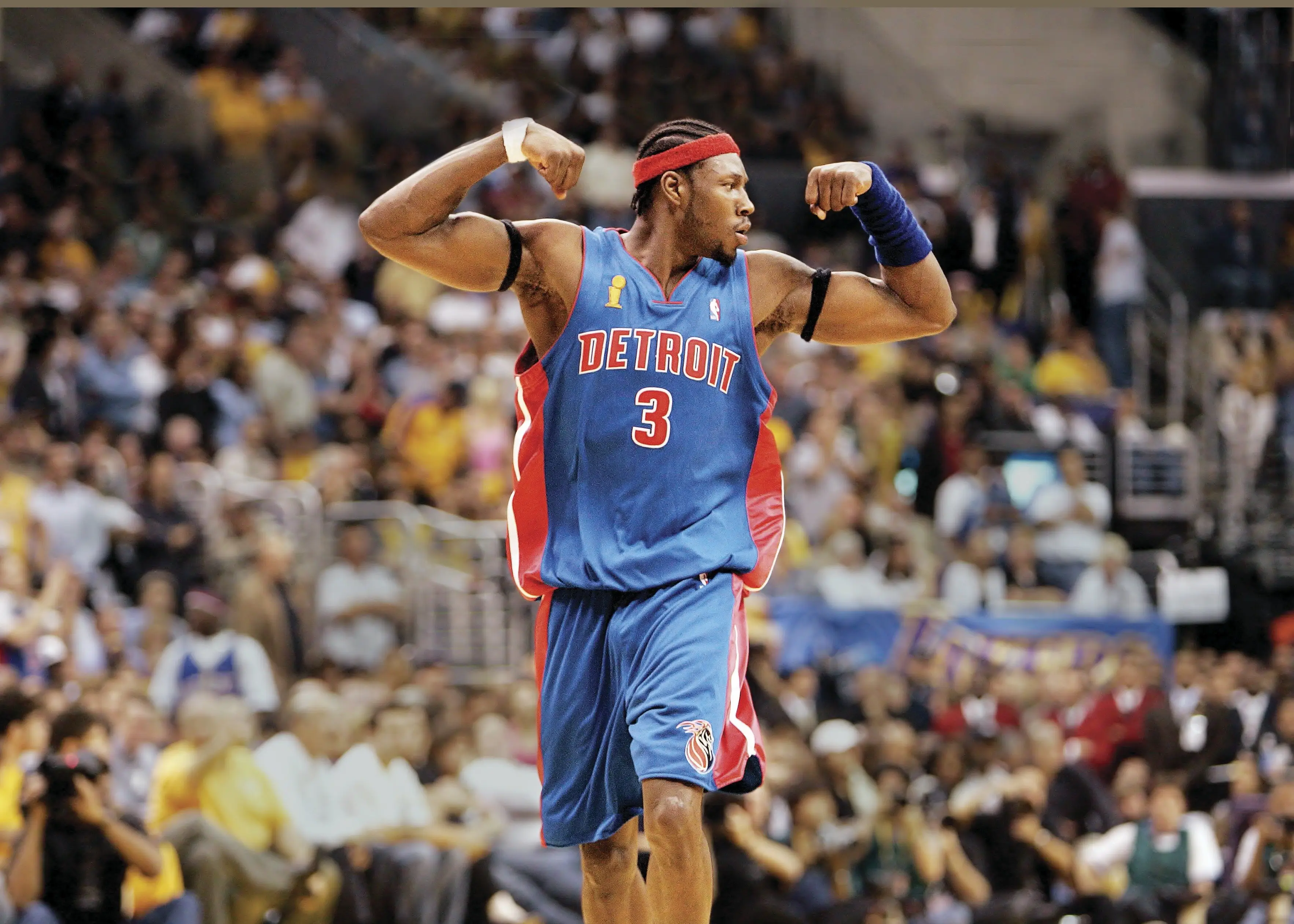 Ben Wallace of the Detroit Pistons (Getty)