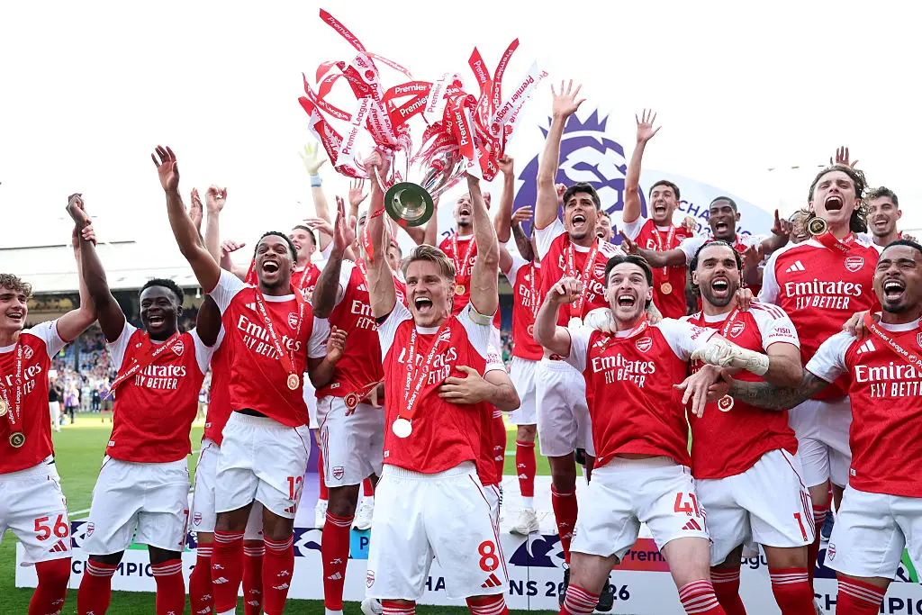 Arsenal are out to defend their title after winning the Premier League 2025/26 season (Michael Regan/Getty Images)