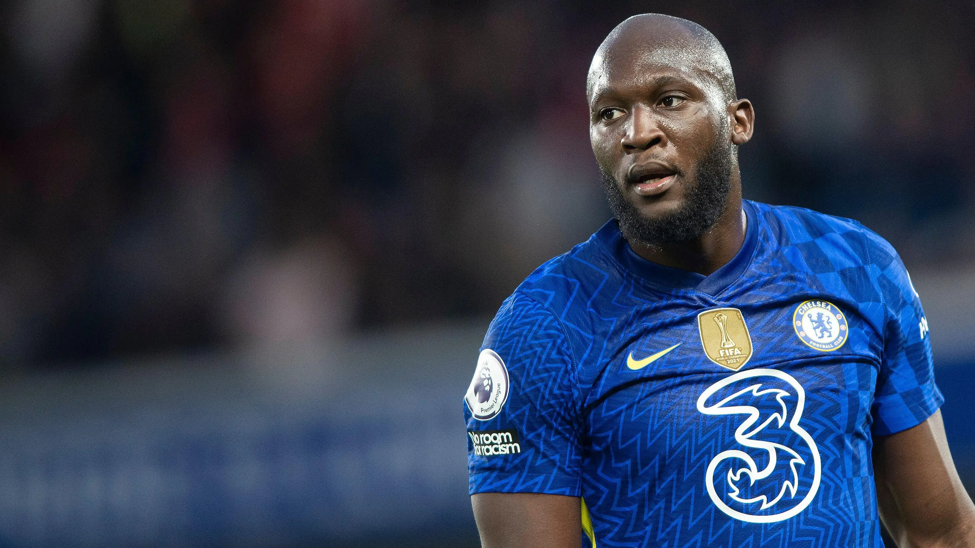 Romelu Lukaku in action against Arsenal. (Alamy)