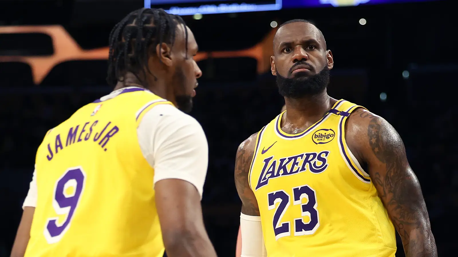 How much LeBron James earns per minute on LA Lakers contract compared to son Bronny 