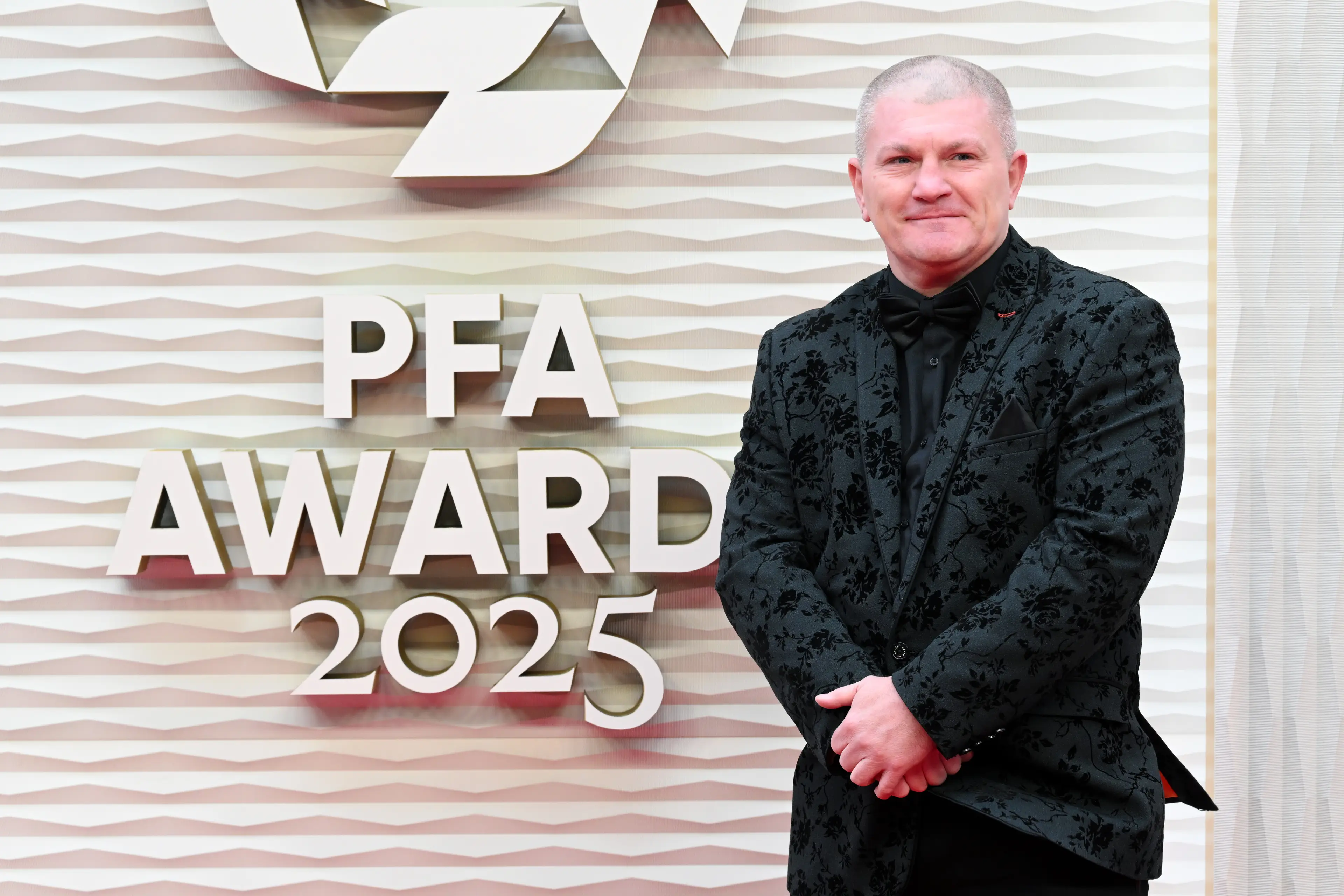Hatton pictured at the PFA awards on August 19, 2025. Image credit: Getty