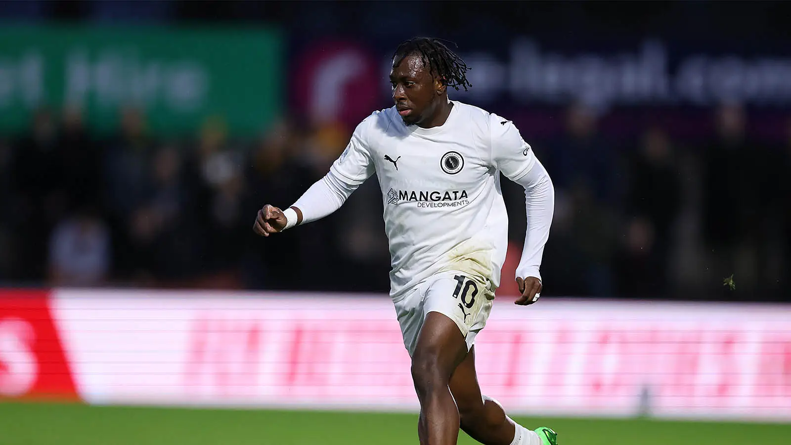 Abdulmalik is into his third season with Boreham Wood (Image: Getty)