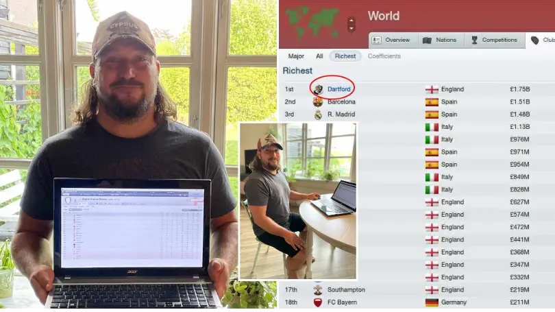 'I've spent 273 days of my life managing Dartford on Football Manager 2012 and I'm still going'