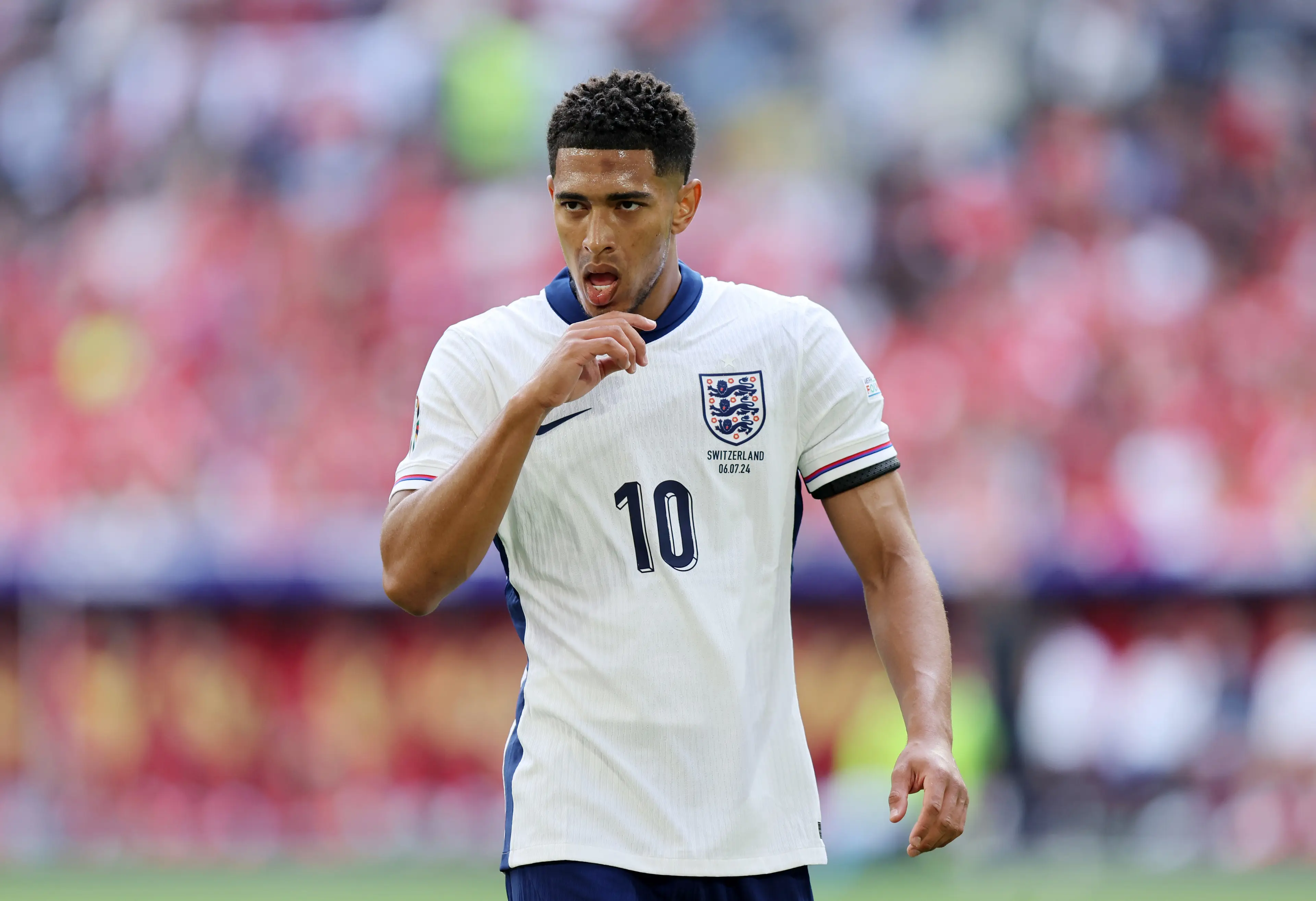 Bellingham during the game. (