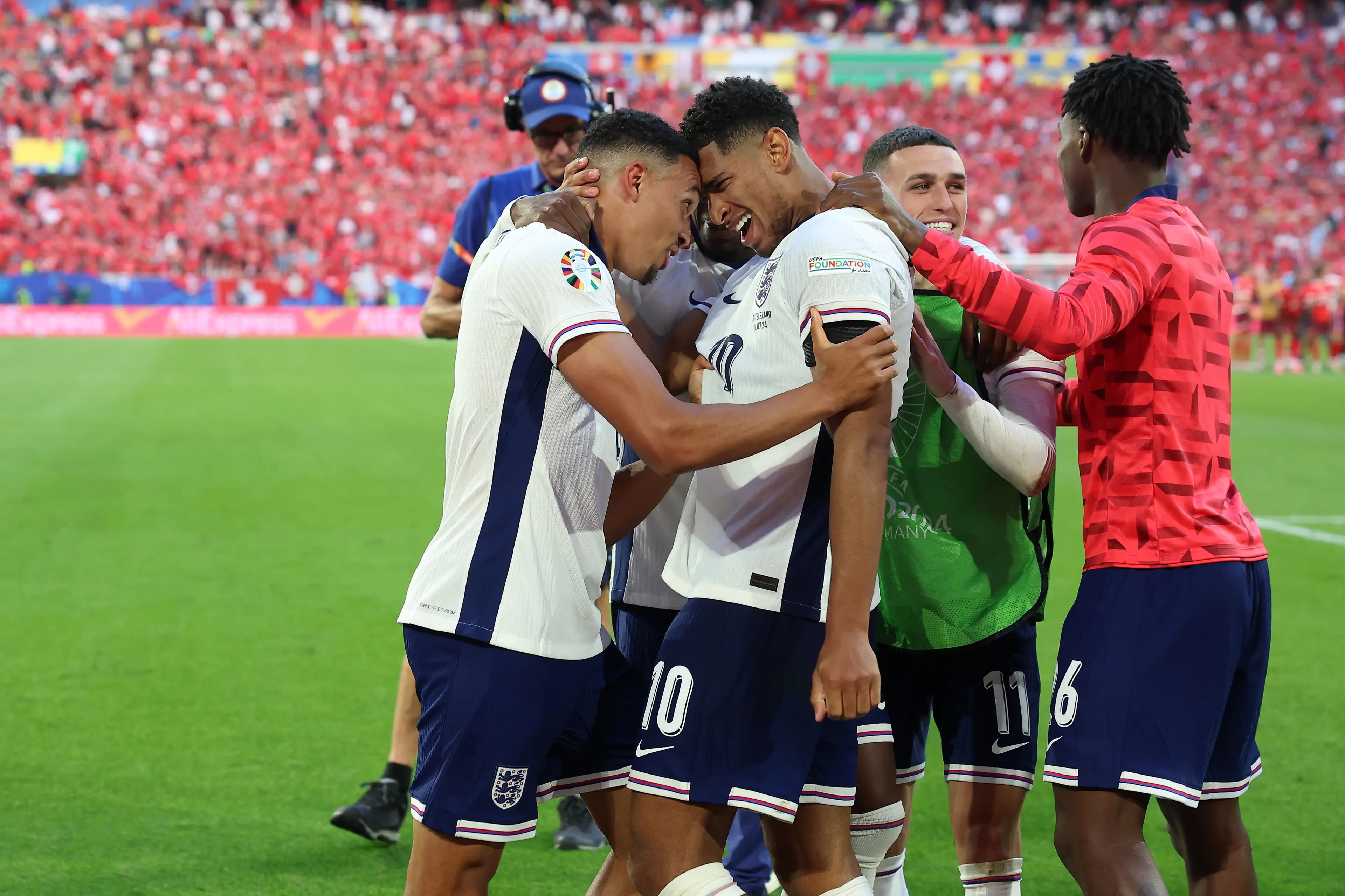 The BBC has revealed its viewing figures for England's quarter-final win over Switzerland. (