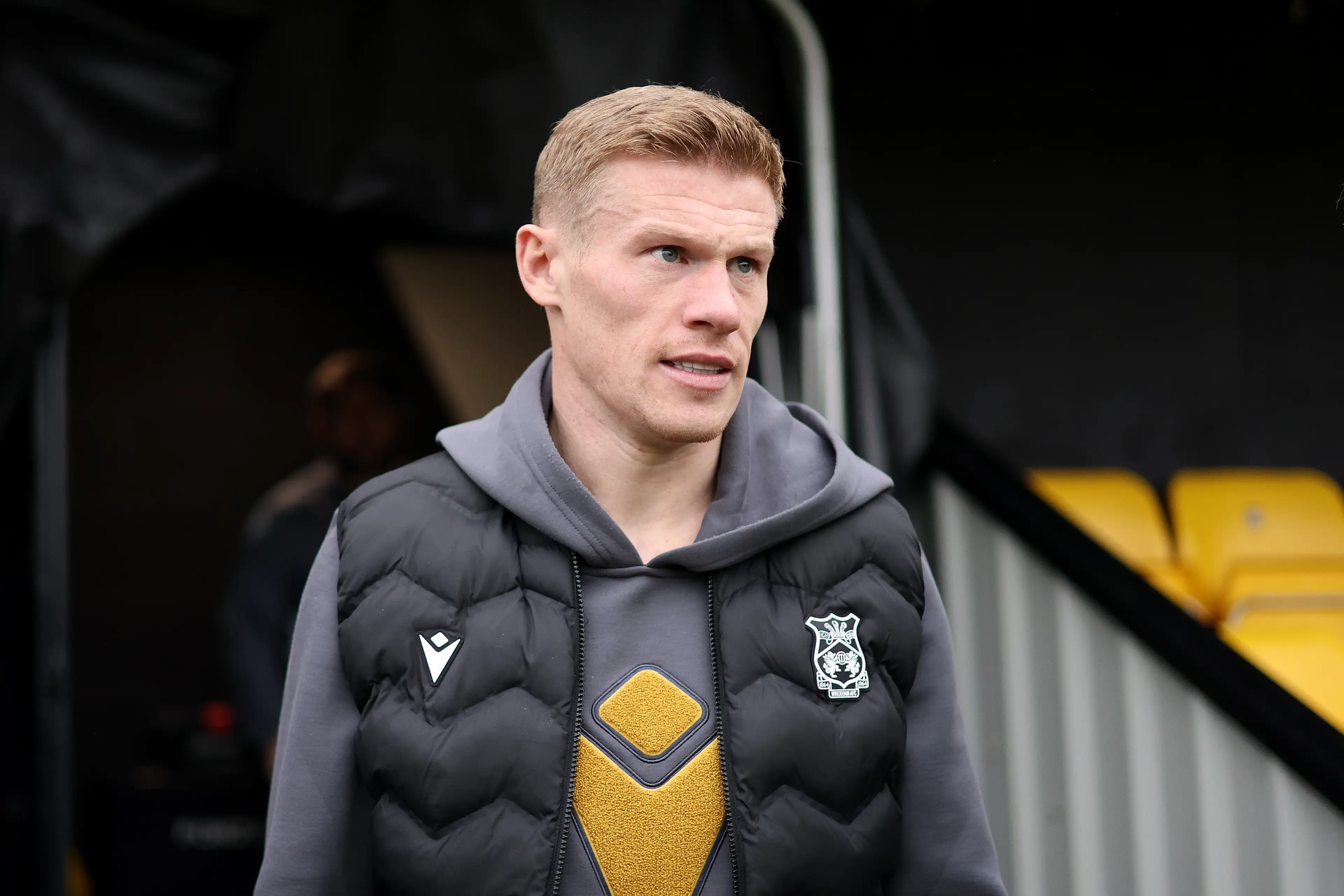 Wrexham star James McClean. Image