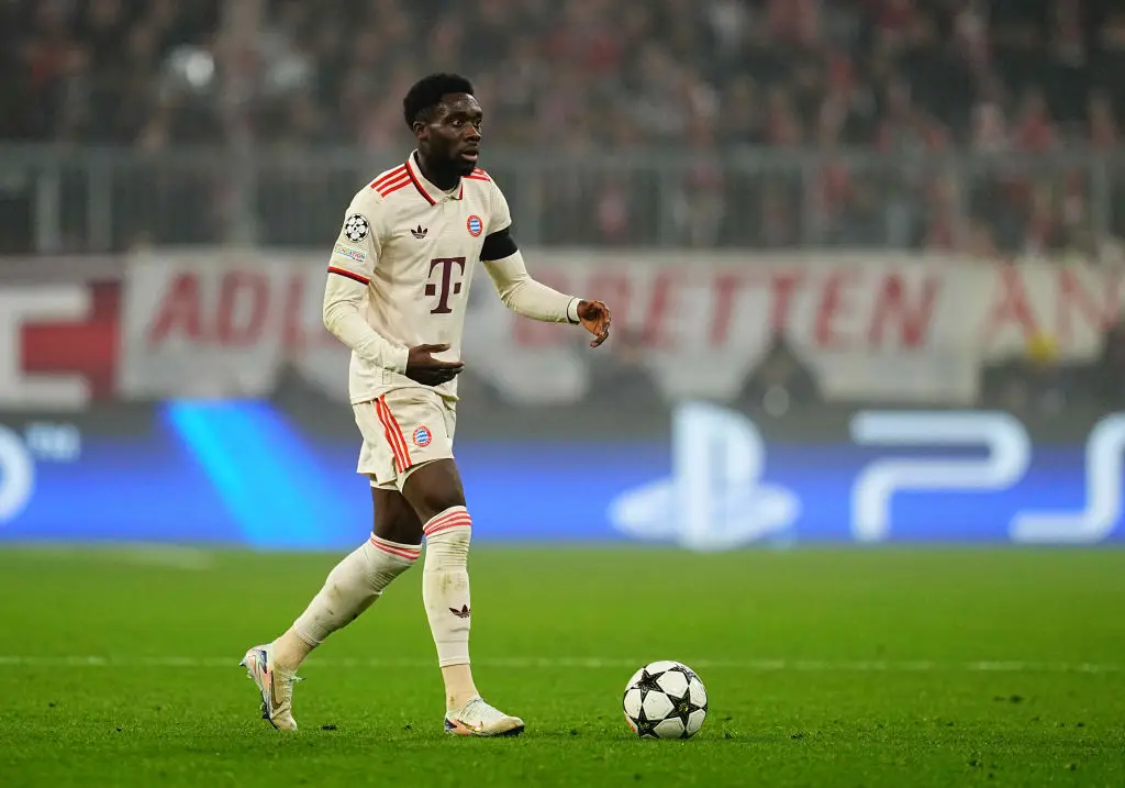 Alphonso Davies is attracting the interest of Real Madrid and Man United (Credit:Getty)