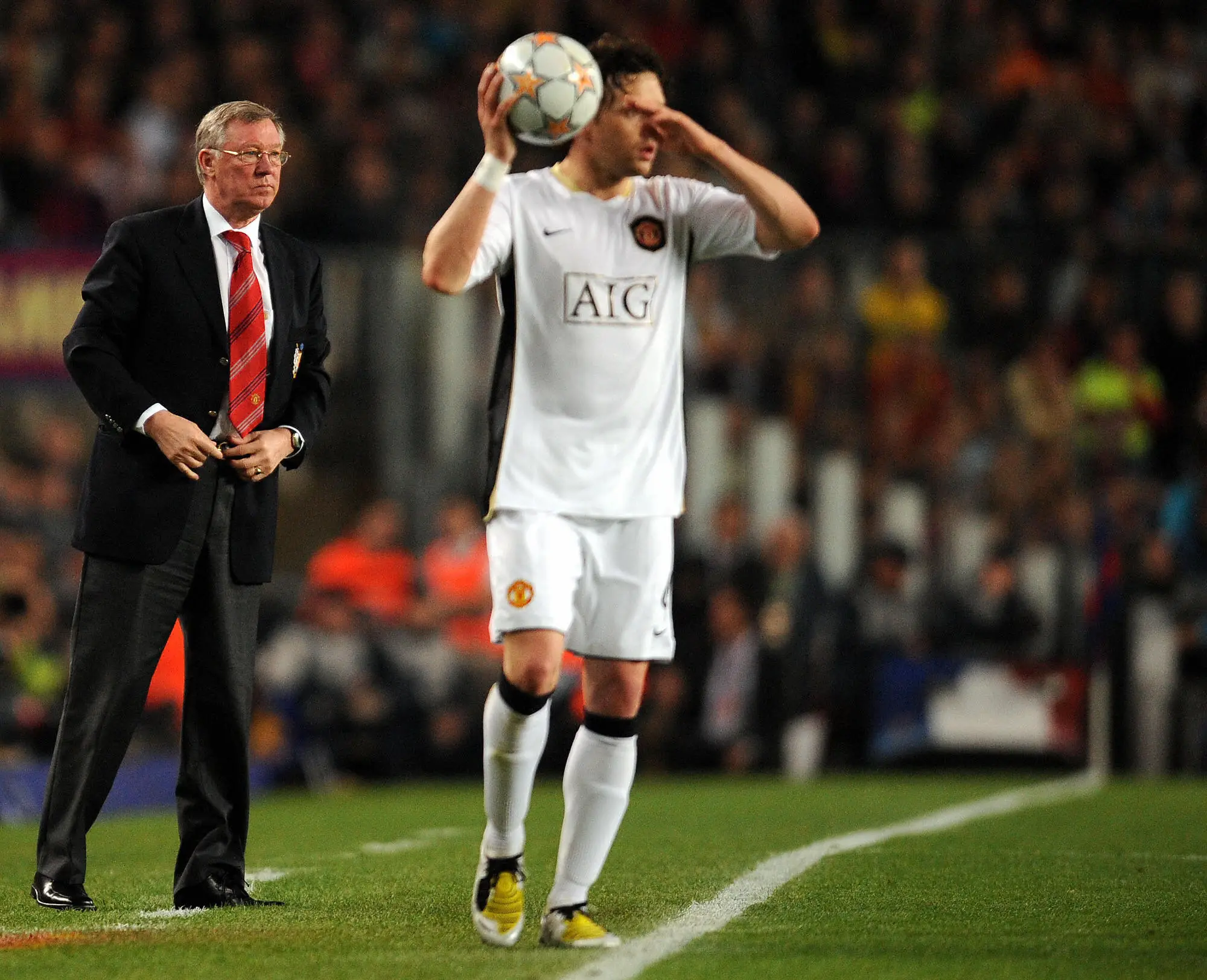 Hargreaves spent four years at United. Image credit: Getty