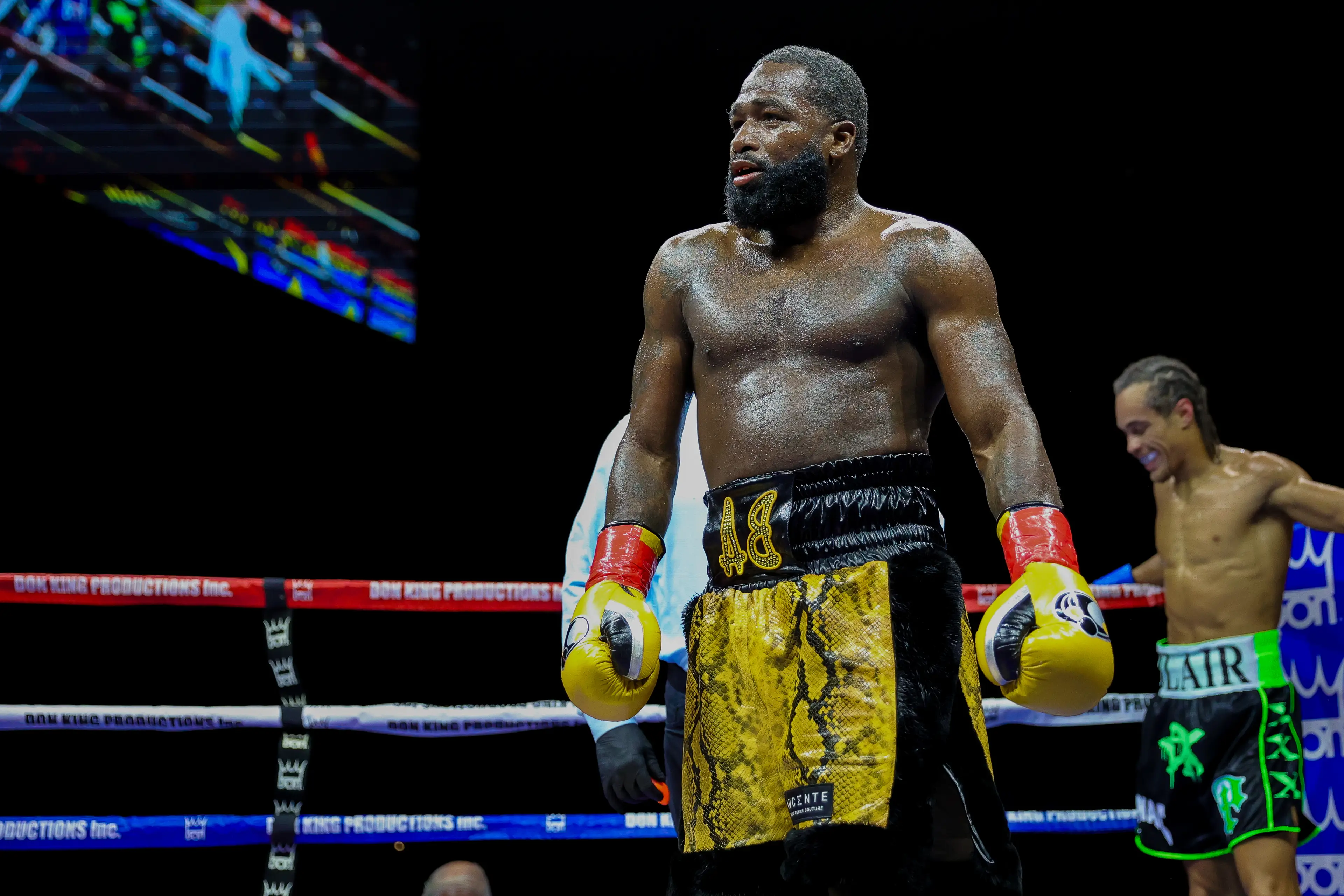 Adrien Broner during his last boxing bout. Image: Getty
