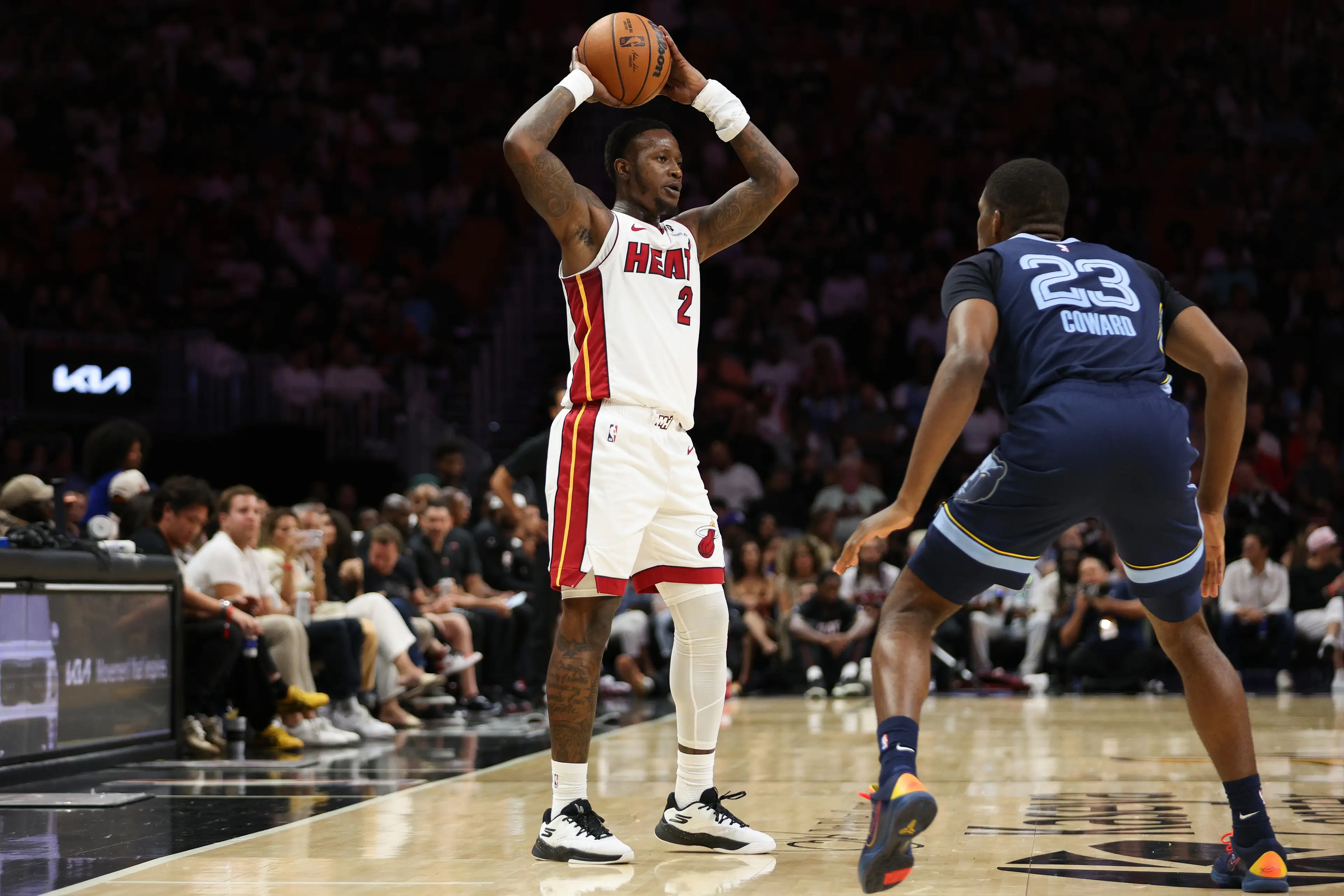 Terry Rozier was one of the NBA stars arrested. (Image: Getty)