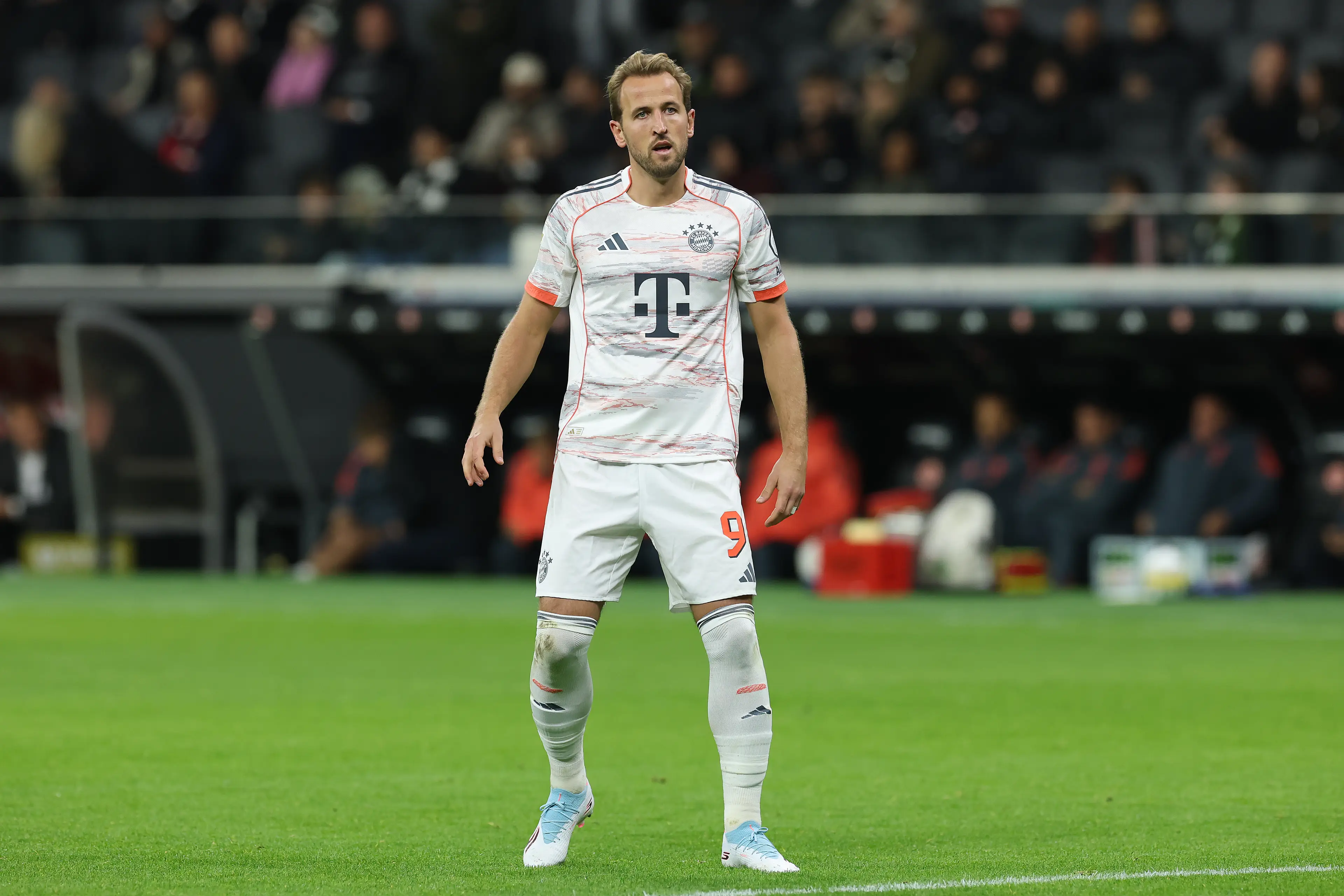 Harry Kane has been linked with a move away from Bayern Munich. 