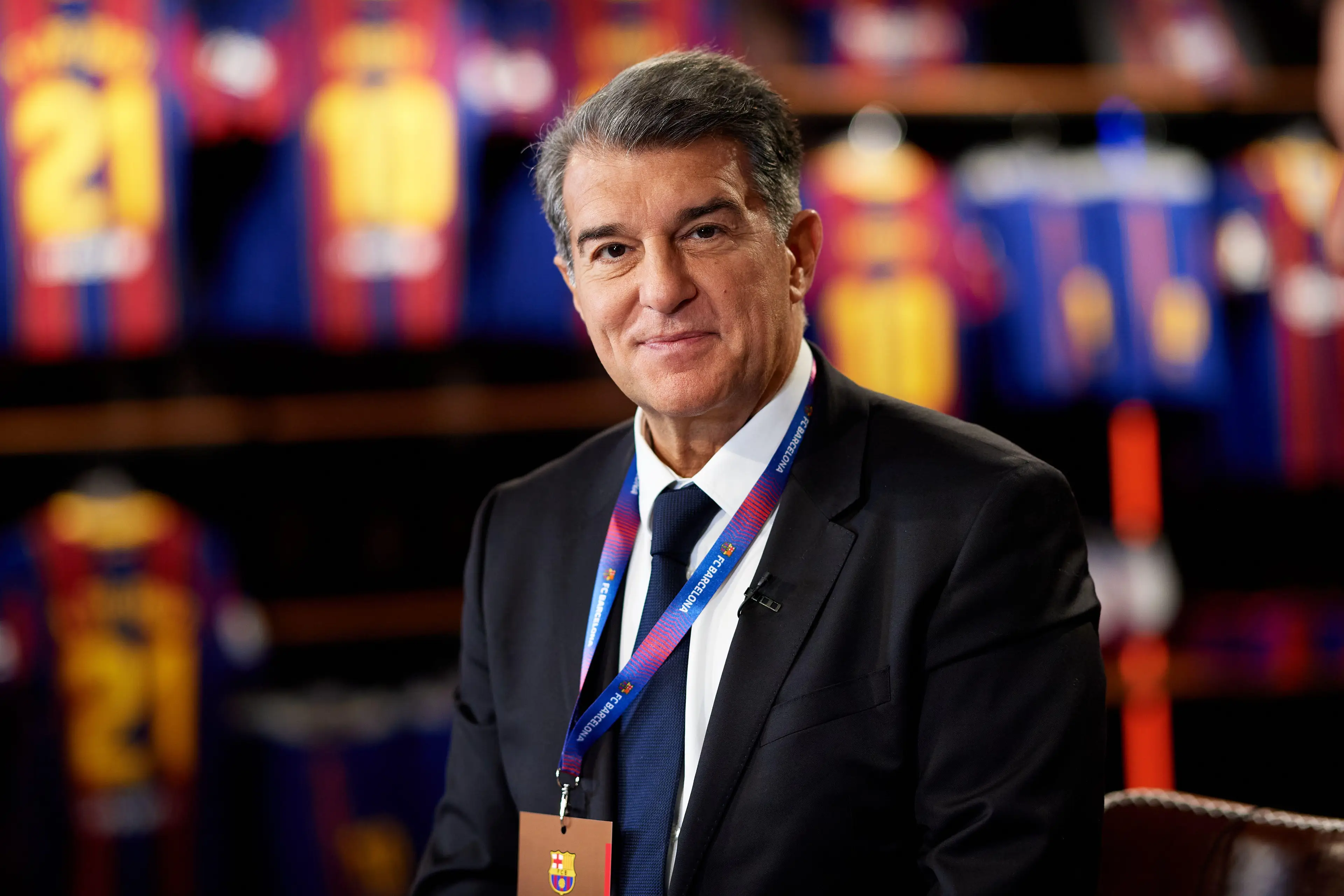 Barcelona president Joan Laporta. (Alamy)